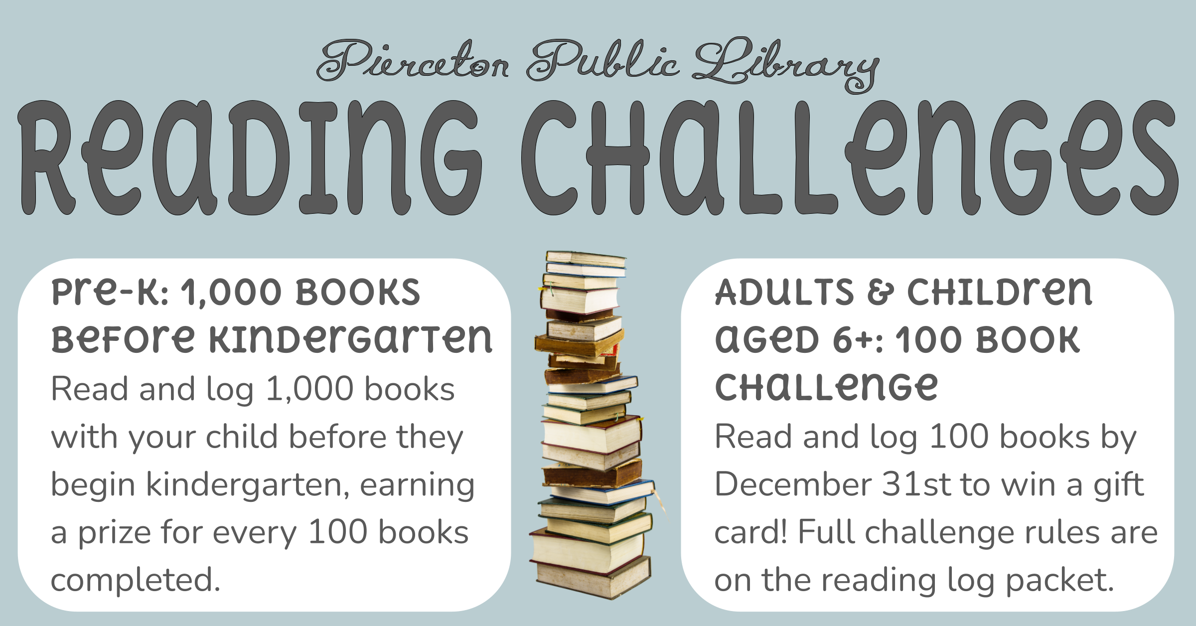 Jan 1 – Dec 31: 2024 Book Challenges